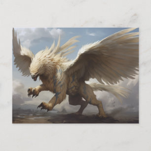 Cartão Postal Grito da Mitologia Grifo