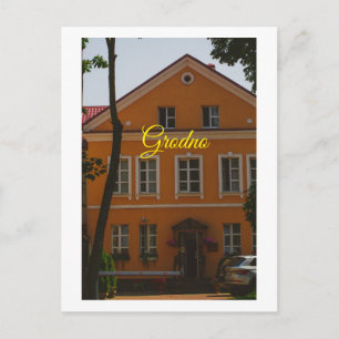 Cartão Postal Grodno Belarus Architecture Street Building