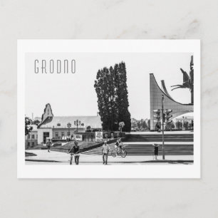 Cartão Postal Grodno Belarus City Architecture Life