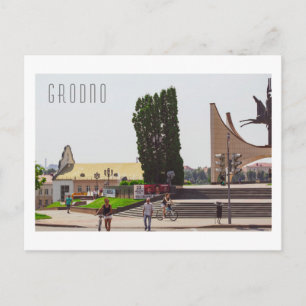 Cartão Postal Grodno Belarus City Architecture Life