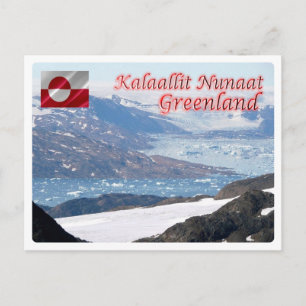 Cartão Postal Gronelândia - Ammassalik - Glacier & Fiord -