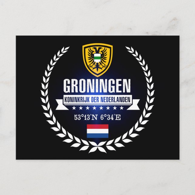 Cartão Postal Groningen (Frente)