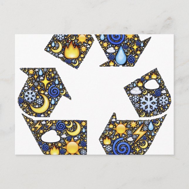 Cartão Postal Groovy Ecology (Frente)