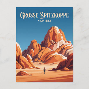 Cartão Postal Grosse Spitzkoppe Namíbia
