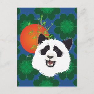 Cartão Postal Grosser Panda (Ailuropoda melanoleuca) Postkarte