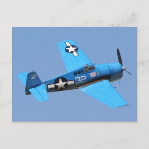 Cartão Postal Grumman F6F Hellcat