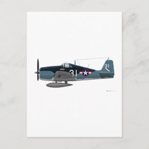 Cartão Postal Grumman F-6F Wildcat