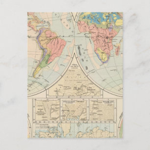 Cartão Postal Grund u Boden - Mapa do Atlas do Solo