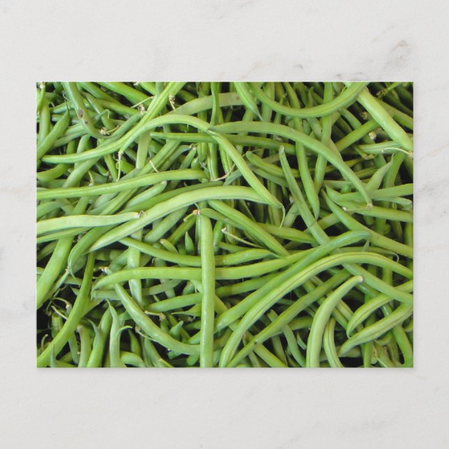 Cartão Postal grüne Bohnen (Frente)