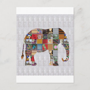 Cartão Postal GRUPcard DE BAIXO PREÇO ELEFANTE NVN491
