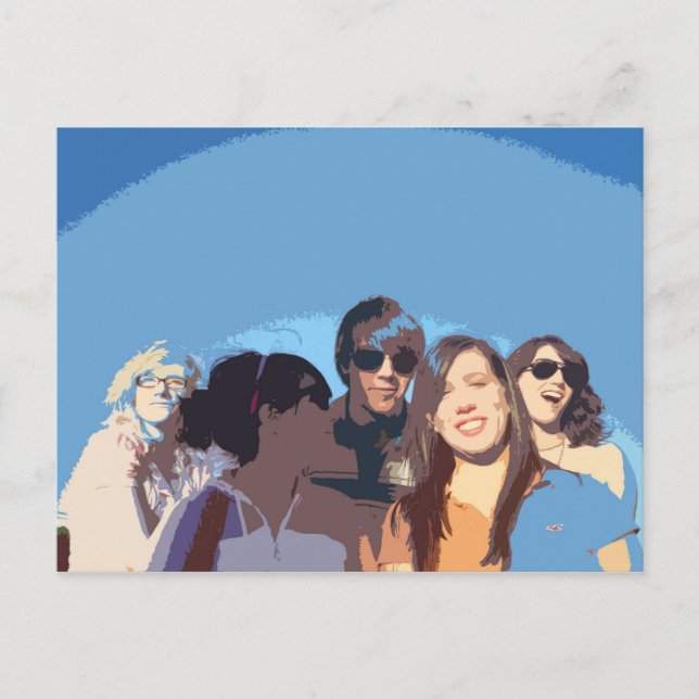 Cartão Postal grupo alterado no bailpark (Frente)