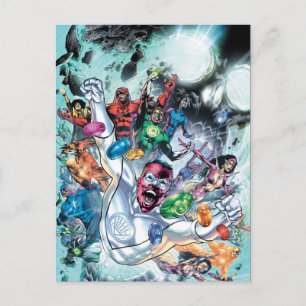 Cartão Postal Grupo Corp com Anéis