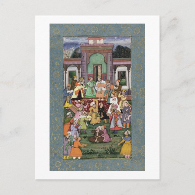 Cartão Postal Grupo de Dervishes de Ruiva, do Grande Clive (Frente)