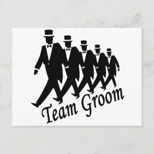 Cartão Postal Grupo de Equipe (Homens)