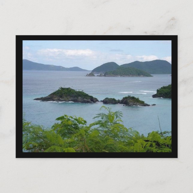 Cartão Postal Grupo de ilha (Frente)