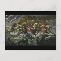 Cartão postal Gruss vom Hexentanzplatz