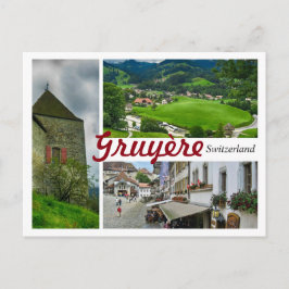 Cartão postal Gruyère Suíça