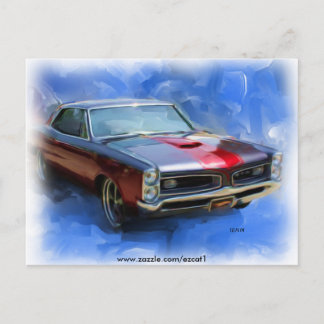 CARTÃO POSTAL GTO 1966