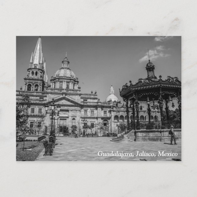 Cartão Postal Guadalajara Cathedral Postcard (Frente)
