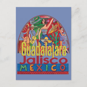 Cartão Postal GUADALAJARA México
