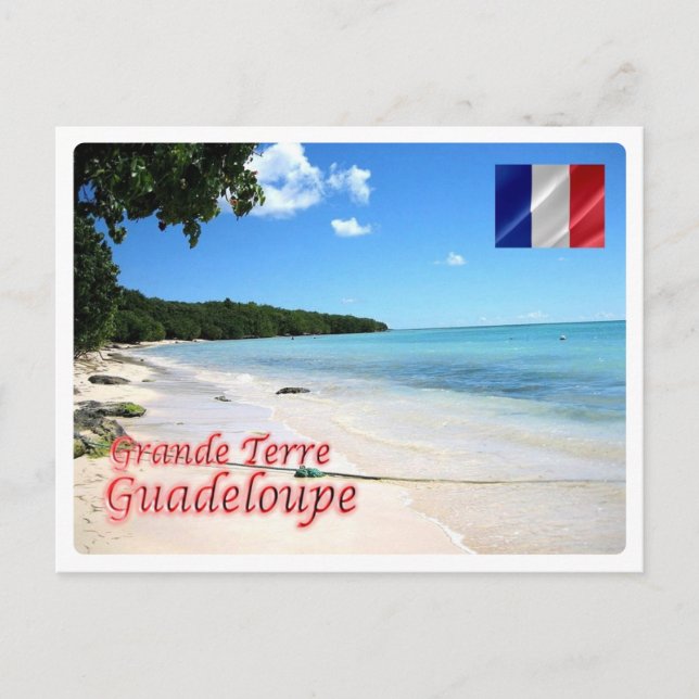 Cartão Postal Guadalupe - Grande Terre - (Frente)