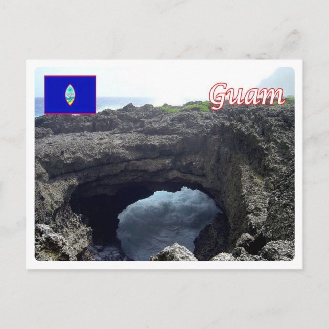 Cartão Postal Guam - (Frente)