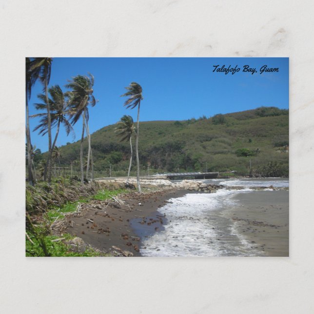 Cartão Postal GUAM 671 Baía de Talafofo (Frente)