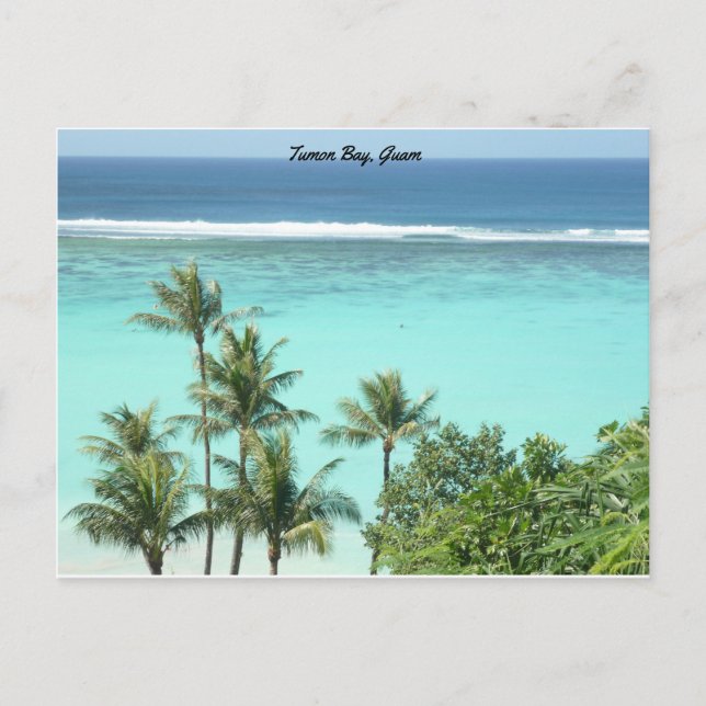 Cartão Postal GUAM 671 Tumon Bay 4 (Frente)