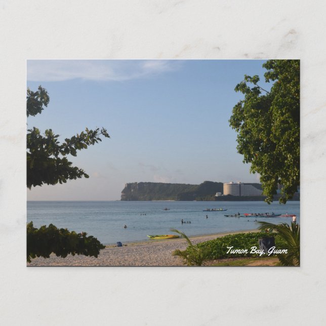 Cartão Postal GUAM 671 Tumon Bay Guam I (Frente)
