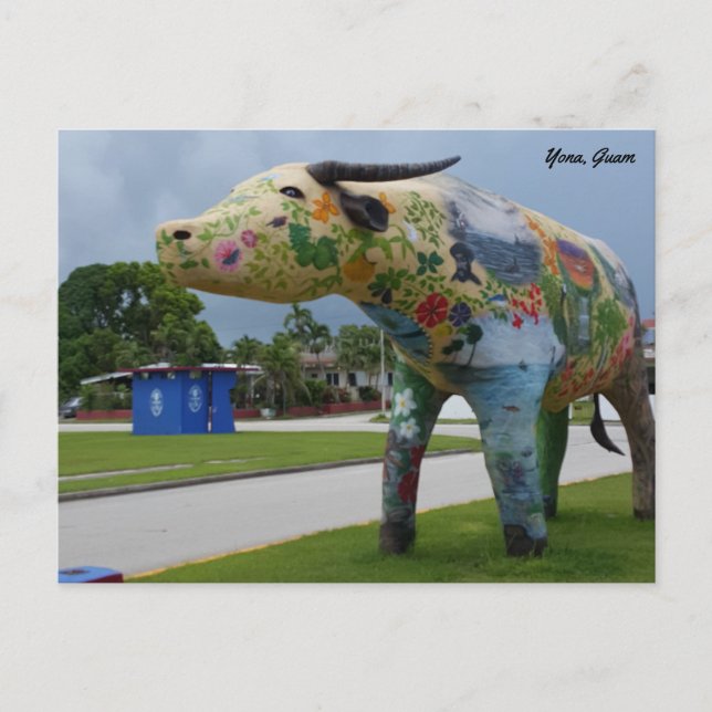 Cartão Postal GUAM 671 Yona (Frente)
