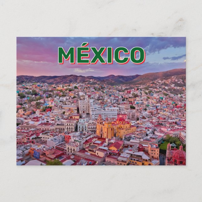 Cartão Postal Guanajuato, México (Frente)