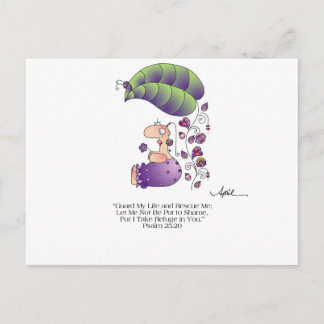 Cartão postal GUARD MY LIFE por April McCallum