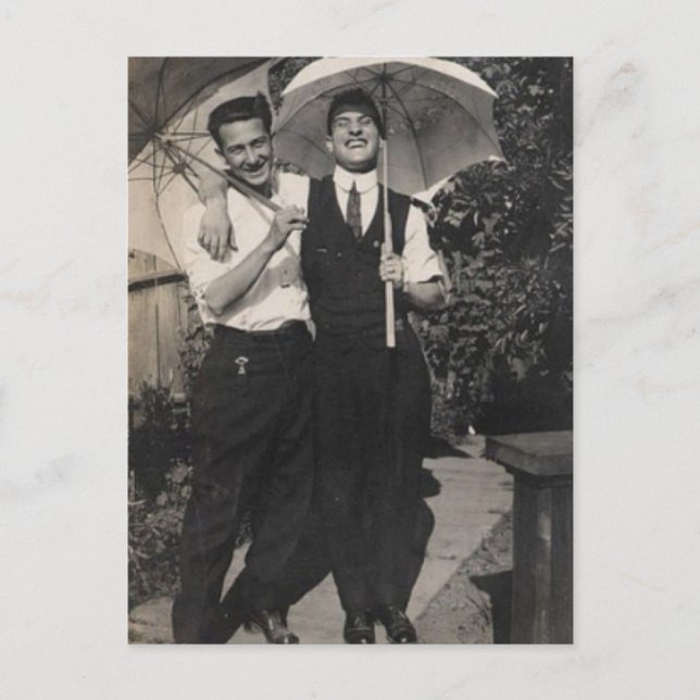 Cartão Postal Guarda-chuvas (Frente)