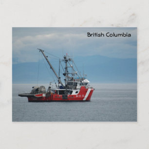 Cartão Postal Guarda Costeira Canadense