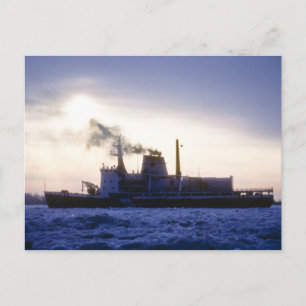 Cartão Postal Guarda da costa canadense na Rua. Clair River