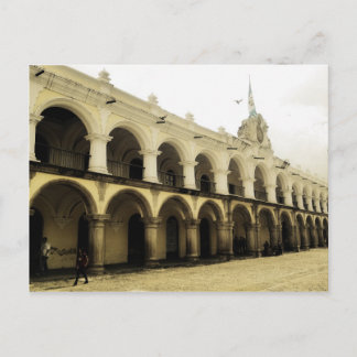 Cartão Postal Guarda do capitão em Antígua Guatemala