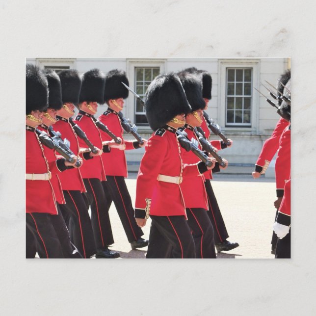 Cartão Postal Guardas de Londres (Frente)
