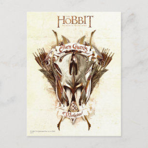 Cartão Postal Guardas elven do Weaponry Mirkwood