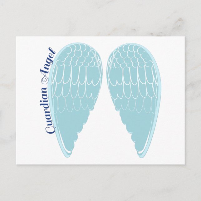 Cartão Postal Guardian Angel (Frente)