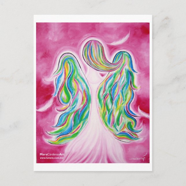 Cartão Postal Guardian Angel (Frente)