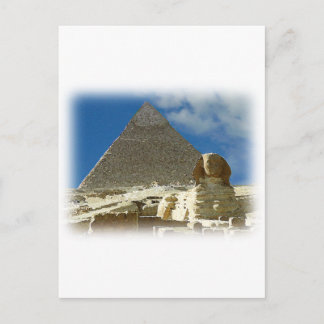Cartão Postal Guardião de Giza