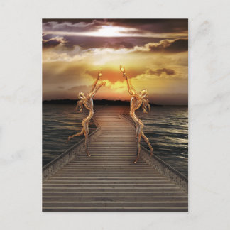 Cartão Postal Guardiões da luz