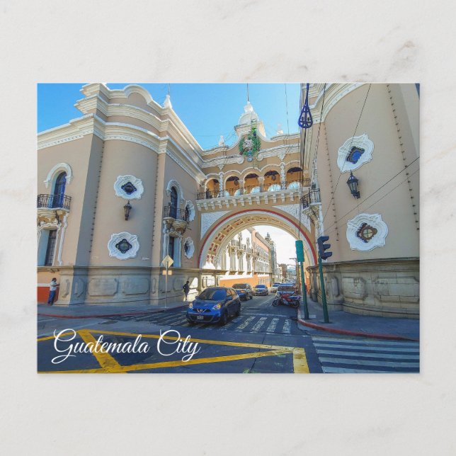 Cartão Postal Guatemala (Frente)