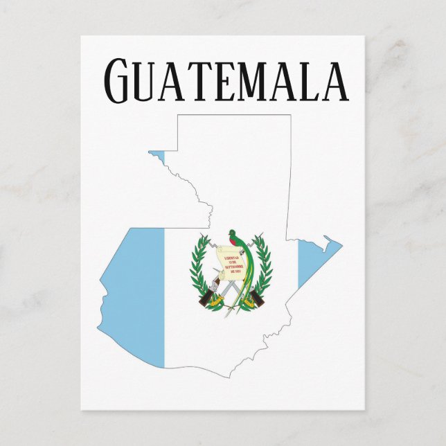 Cartão Postal Guatemala (Frente)
