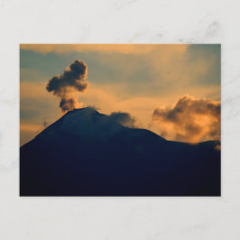 Cartão Postal Guatemala - Antigua sunset