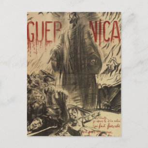 Cartão Postal Guernica (1938)_Propaganda Poster