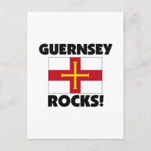 Cartão Postal Guernsey Rocks
