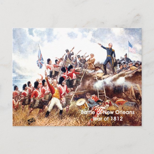 Cartão Postal Guerra ABH de 1812 (Frente)