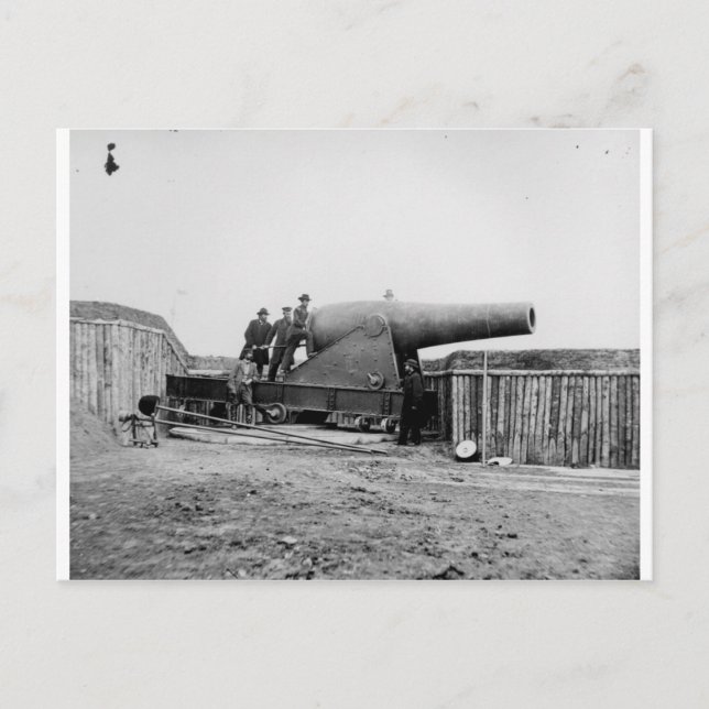 Cartão Postal Guerra Civil, Alexandria, Virgínia, 1860-1865 (Frente)