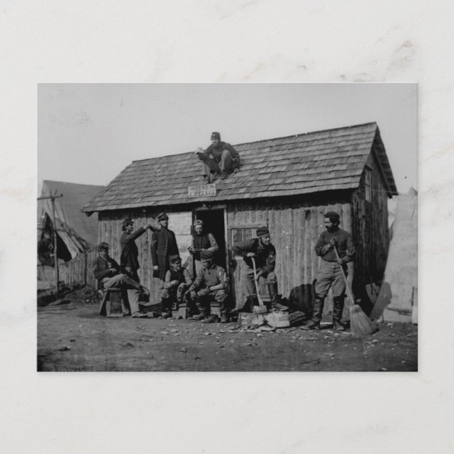 Cartão Postal Guerra Civil da Primeira Batalha de Manassas (Frente)